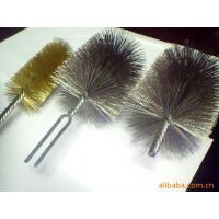 Wire pipe brush