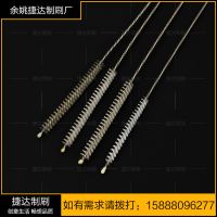 Factory direct stainless steel super long super thin tube brush water pipe brush set cleaning brush