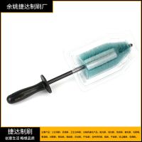 Factory direct car wheel special cleaning brush small wheel brush car tire brush