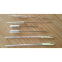 Cleaning brush Jetta nylon plastic straw brush plastic test tube brush cleaning brush steel ball