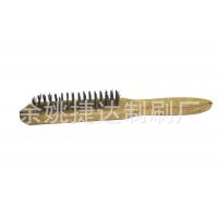 Factory direct wooden handle wire brush