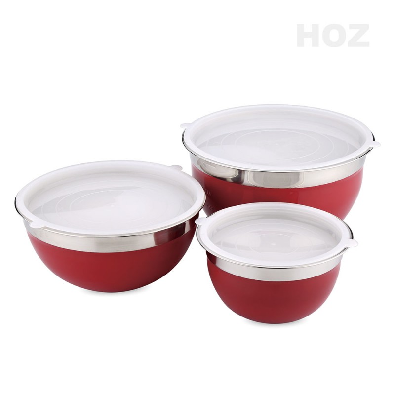Mixing Bowl With Lid Set