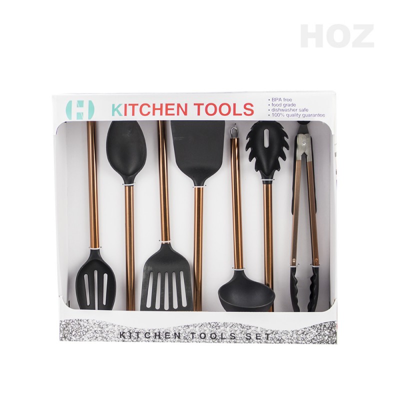 7pc Nylon Kitchen Tool Set