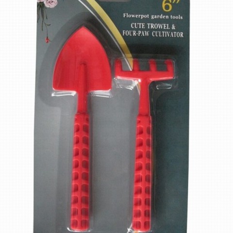 CUTE　TROWEL　AND　FOUR－JAW　CULTIVATOR E0302