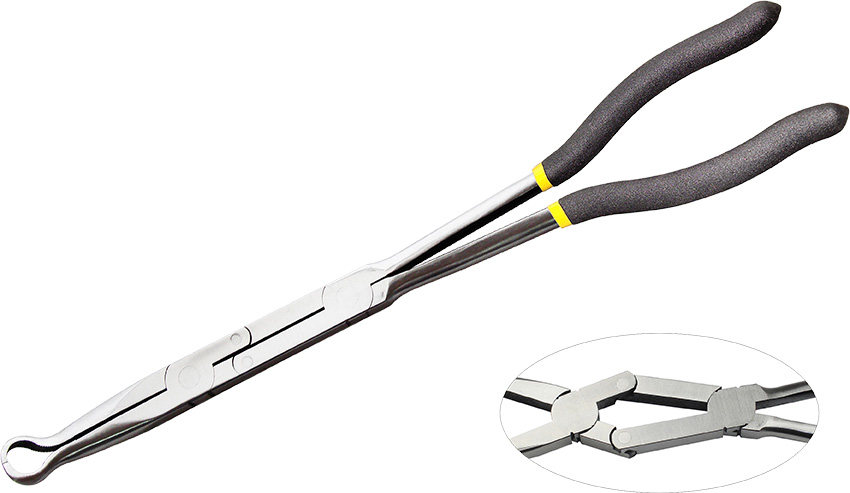 DOUBLE JOINT LONG ROUND NOSE PLIER