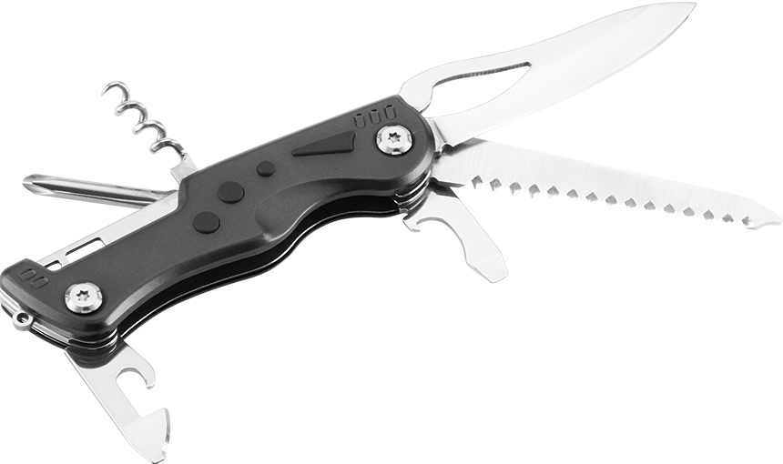 MULTI TOOL FUNCTION KNIFE WITH LOCK