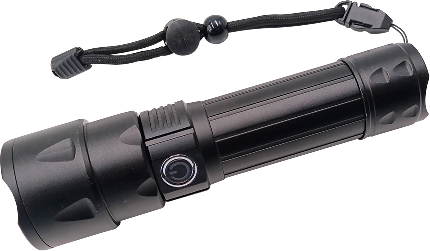 10W RECHARGEABLE LED FLASHLIGHT